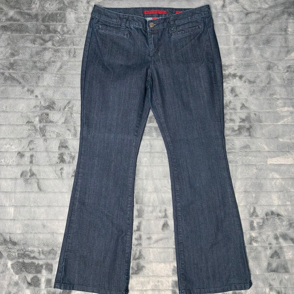 Banana Republic Dark Wash Bootcut Denim Jeans Womens Size 10S 30/10S Indigo